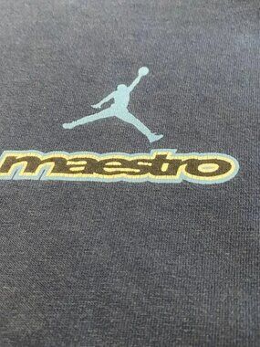 Nike 90S Michael Jordan Maestro Print Shirt for Men Size L